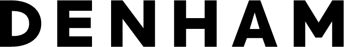 LOGO DENHAM BLACK
